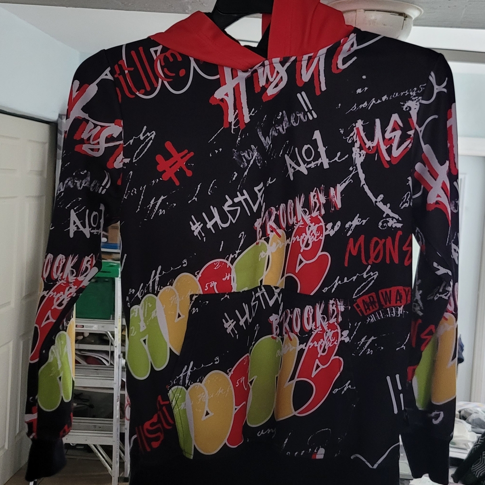 Vibrant Graphic Men's Sweater